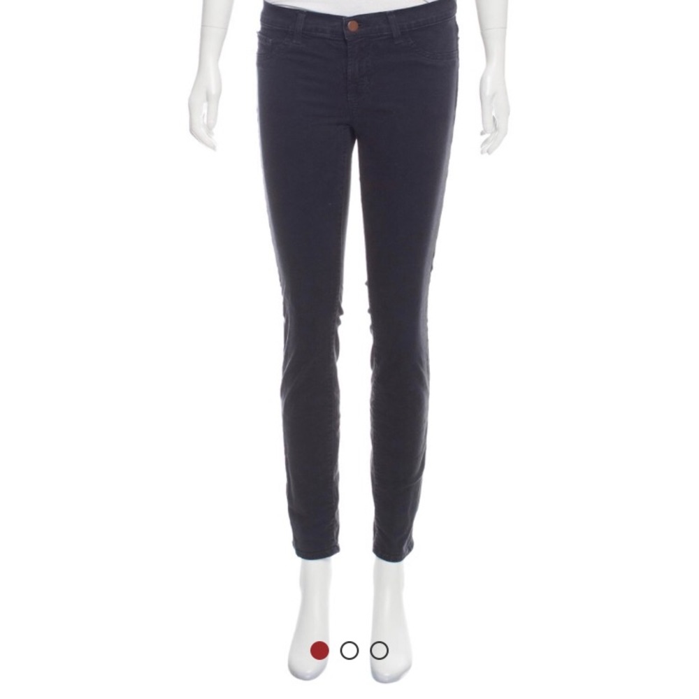J Brand mid-rise skinny jeans